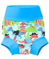 Splash About Toddler Boys And Girls Happy Nappy Swim Diaper In Dino Pirates