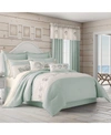 Royal Court Water's Edge 4-pc. Comforter Set, California King In Aqua