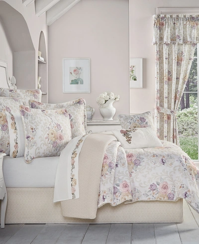Royal Court Chardonnay 4-pc. Comforter Set, Queen In Ivory
