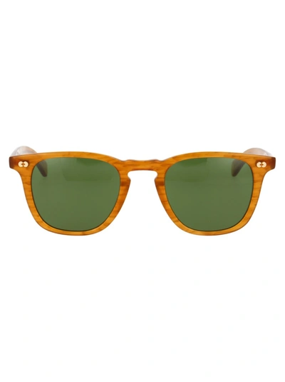 Garrett Leight Brooks Sun Butterscotch Sunglasses In Orange