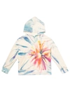 The Elder Statesman Spinner Tie-dyed Cotton And Cashmere-blend Jersey Hoodie In Neutrals