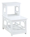 CONVENIENCE CONCEPTS OMEGA 2 STEP CHAIRSIDE END TABLE