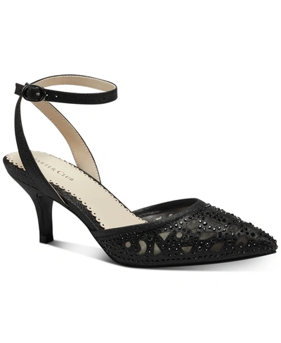 Charter Club Giadaa Evening Pumps, Created For Macy's Women's Shoes In Black