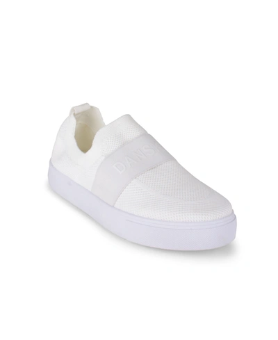 Danskin Women's Swift Slip-on Sneaker In White