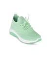 Danskin Women's Free Lace-up Sneaker In Green