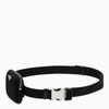 PRADA BLACK NYLON BELT WITH MINI POUCH,2CN0762DMN-K-PRADA-F0002