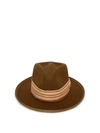 NICK FOUQUET SEA SCAPED FEDORA HAT
