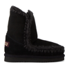 MOU KIDS BLACK ANKLE 18 BOOTS