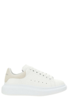 Alexander Mcqueen Oversized Leather Sneakers In White