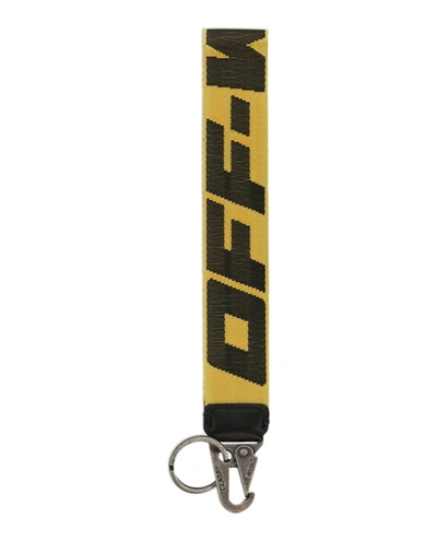 Off-white 2.0 Industrial Keychain In Yellow/black