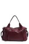 Aimee Kestenberg Tamitha Leather Satchel In Oxblood