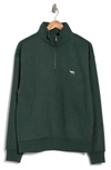 Rodd And Gunn Glen Eden Quarter-zip Pullover Sweatshirt In Forest