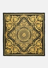 VERSACE BAROCCO FRINGED SHAWL