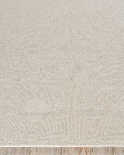 Exquisite Rugs Camille Hand-tufted Rug, 6' X 9' In Beige/ivory