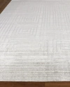 Exquisite Rugs Abbotsford Hand-loomed Rug, 6' X 9' In Ivory