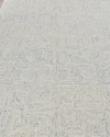 Exquisite Rugs Camille Hand-tufted Rug, 9' X 12' In Lt.blue/ivory