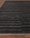 Exquisite Rugs Vincent Hand-knotted Wool Rug, 9' X 12' In Charcoal/brown