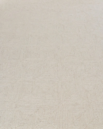 Exquisite Rugs Camille Hand-tufted Rug, 9' X 12' In Beige/ivory