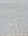 Exquisite Rugs Camille Hand-tufted Rug, 10' X 14' In Black/ivory