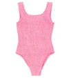 Hunza G Classic Swimsuit In Bubblegum