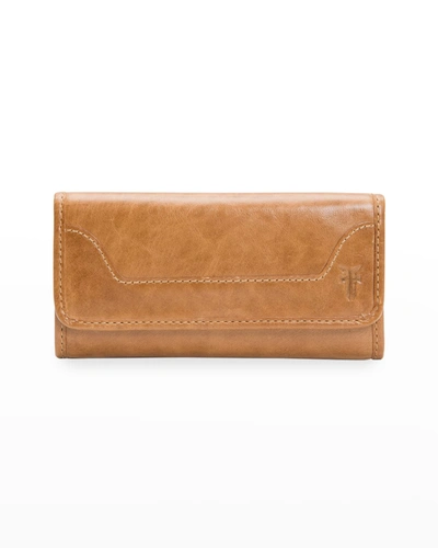 Frye Melissa Flap Organizer Wallet In Beige