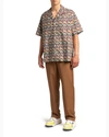 Valentino Optical Print Shirt In Green/multi