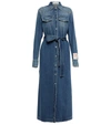 Golden Goose Shirt Dress In Denim In Blue