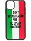 MOSCHINO COVER FOR IPHONE 11 PRO MAX WITH PRINT