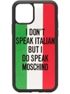 MOSCHINO COVER FOR IPHONE 11 PRO WITH PRINT