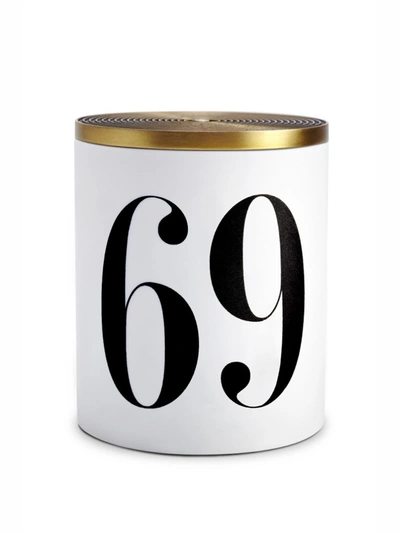L'objet Oh Mon Dieu No.69 Scented Candle, 350g In White