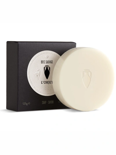 L'objet Bois Sauvage Bar Soap In Black