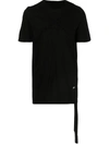 RICK OWENS DRKSHDW T-SHIRT WITH APPLICATION