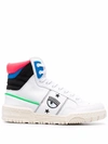 Chiara Ferragni Cf-1 High-top Sneakers In White