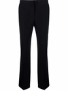 VERSACE MID-RISE FLARED TROUSERS