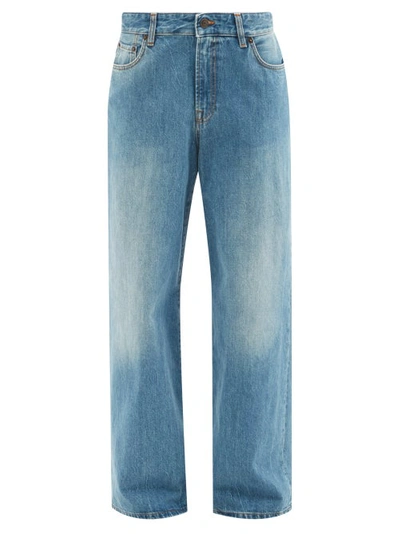 The Row Eglitta Wide-leg Jeans In Light Blue