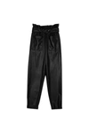 Pre-spring 2022 Ready-to-wear Renata Vegan Leather Pant In Black