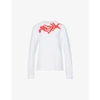 Alyx Spray Logo-print Cotton-jersey T-shirt In White