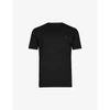 Allsaints Tonic Slim Fit Crewneck T-shirt In Jetblack