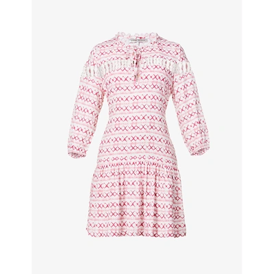 Heidi Klein Penida Abstract-print Recycled-viscose Mini Tunic Dress