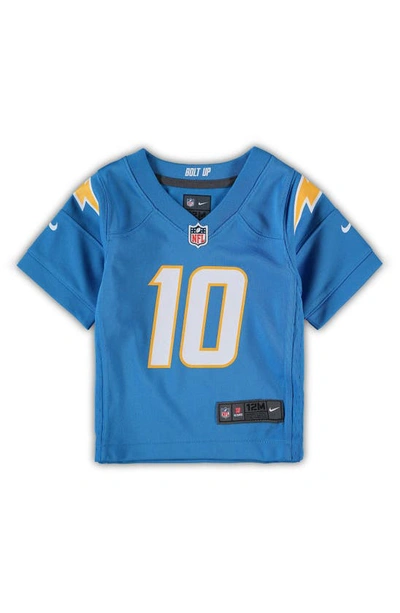 Nike Babies' Infant  Justin Herbert Powder Blue Los Angeles Chargers Game Jersey