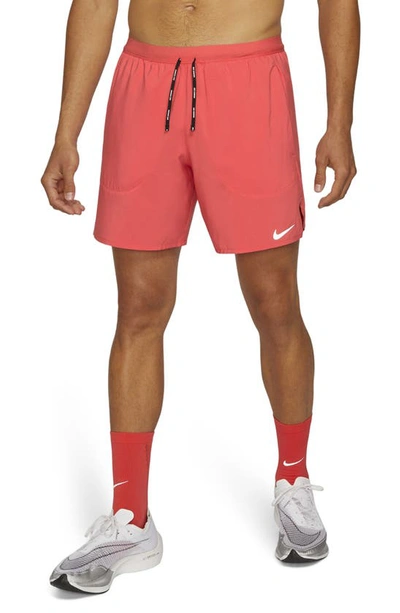 Nike Flex Stride Running Shorts In Magic Ember