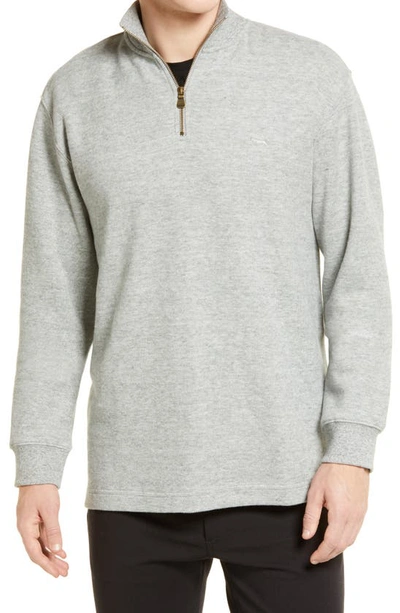 Rodd & Gunn Glen Eden Quarter-zip Pullover Sweatshirt In Fog