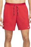 Nike Flex Stride Running Shorts In University Red