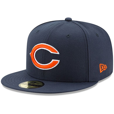 New Era Men's Navy Chicago Bears Omaha 59fifty Hat