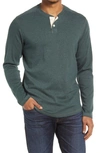 The Normal Brand Puremeso Henley In Green Gables