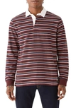 FRANK + OAK STRIPE RUGBY POLO,1120707