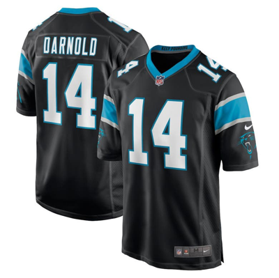 Nike Sam Darnold Black Carolina Panthers Game Player Jersey