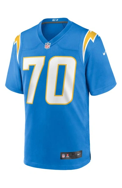 Nike Rashawn Slater Powder Blue Los Angeles Chargers Game Jersey
