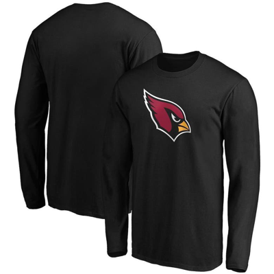 Fanatics Branded Black Arizona Cardinals Big & Tall Primary Team Logo Long Sleeve T-shirt