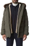 Andrew Marc Bremen Water Resistant Down Puffer Jacket In Slate